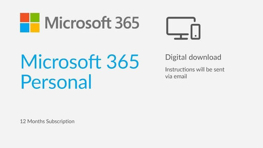 Microsoft Office 365 Personal 1 Year Subscription - Software Download and Product Key - TechTide