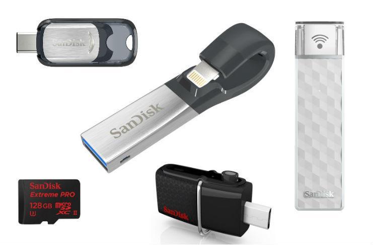 Sandisk USB Portable Memory Devices