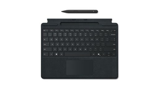 Microsoft Signature Keyboard Type Cover for Surface Pro 10, With Slim Pen 2 - Black - TechTide