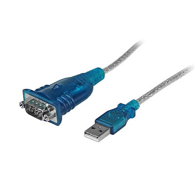 1 Port USB to RS232 DB9 Serial Adapter Cable - Male to Male icusb232v2 Cables