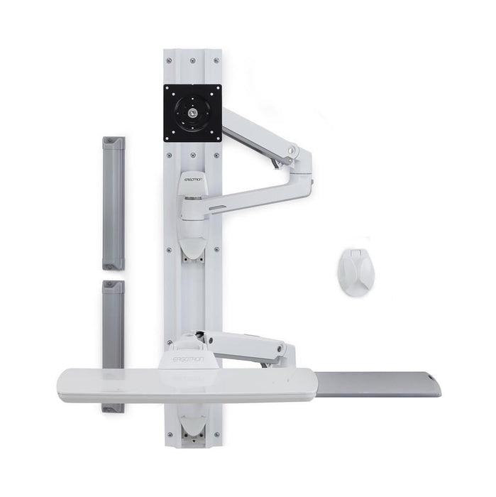 Ergotron LX Wall Mount System without CPU Holder (White) - TechTide