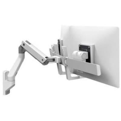 Ergotron 45-479-216 HX Wall Dual Monitor Arm (White) 45-479-216 Ergotron Ergonomic Accessories