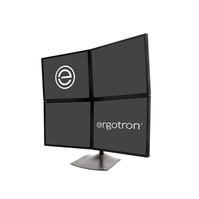 Ergotron DS100 Quad-Monitor Desk Stand 33-324-200 Ergotron Ergonomic Accessories