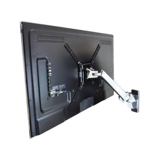 Ergotron Heavy Duty Interactive Arm Lcd Wall Mount Polished Aluminium Max Lcd Size 60in Max Weight 45-296-026 Ergotron Ergonomic Accessories