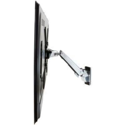 Ergotron Heavy Duty Interactive Arm Lcd Wall Mount Polished Aluminium Max Lcd Size 60in Max Weight 45-296-026 Ergotron Ergonomic Accessories