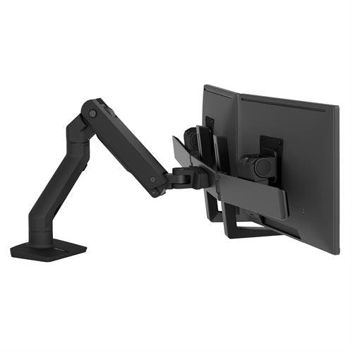 Ergotron HX Desk Dual Monitor Arm Matte Black 45-476-224 Ergotron Ergonomic Accessories