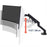 Ergotron HX Desk Monitor Arm with HD Pivot Matte Black 45-647-224 Ergotron Ergonomic Accessories
