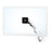 Ergotron HX Wall Mount Monitor Arm (White) 45-478-216 Ergotron Ergonomic Accessories