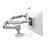 Ergotron LX Dual Side-by-side Arm No Grommet Mount Bright White Texture 45-491-216 Ergotron Ergonomic Accessories