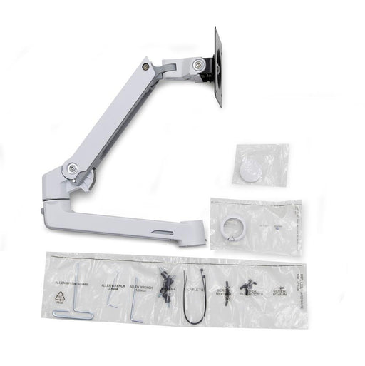 Ergotron LX Dual Stacking Arm Extension And Collar Kit Bright White 98-130-216 Ergotron Ergonomic Accessories