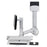 Ergotron SV Combo System with Worksurface & Pan, Small CPU Holder White 45-594-216 Ergotron Ergonomic Accessories
