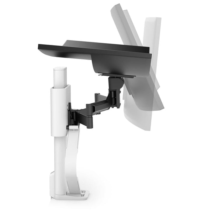 Ergotron Trace Single Monitor Panel Clamp Bright 45-630-216 Ergotron Ergonomic Accessories