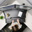 Ergotron WorkFit Corner Sit-Stand Desk Black 33-468-921 Ergotron Ergonomic Accessories