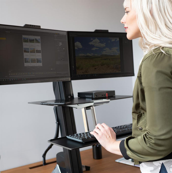 Ergotron WorkFit S - Dual 33-349-200 Ergotron Ergonomic Accessories