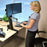 Ergotron Workfit S Single LD with Worksurface 33-350-200 Ergotron Ergonomic Accessories