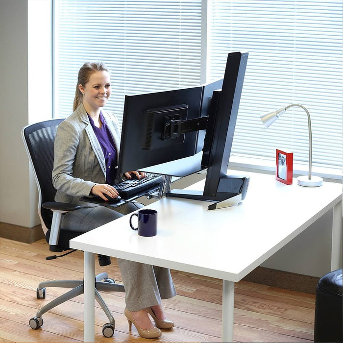 Ergotron Workfit S Single LD with Worksurface 33-350-200 Ergotron Ergonomic Accessories