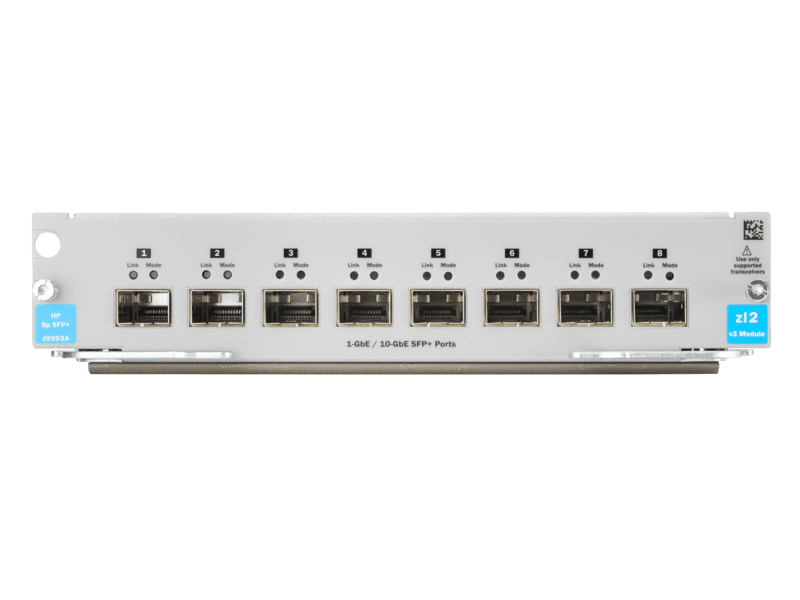 HP 8P 1G/10Gbe Sfp+ V3 Zl2 Mod J9993A HPE Networking Transceivers & Converters