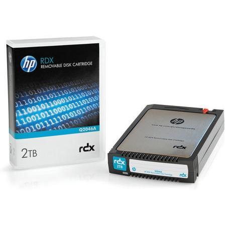 HP Rdx 2Tb Removable Disk Cartridge Q2046A HPE Supplies & Media