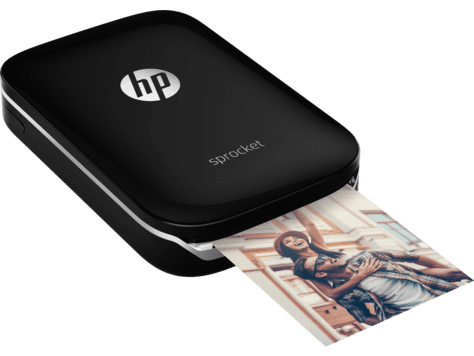 HP Sprocket Photo Printer - Black - TechTide