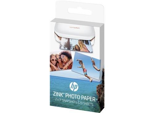 HP Sprocket ZINK® Sticky-backed 2" x3" Photo Paper (20 Sheet Pack) - TechTide