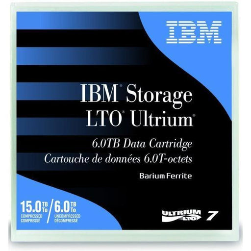 IBM LTO-7 TAPE 6TB UP TO 15TB COMPRESSED 38L7302 IBM STORAGE MEDIA