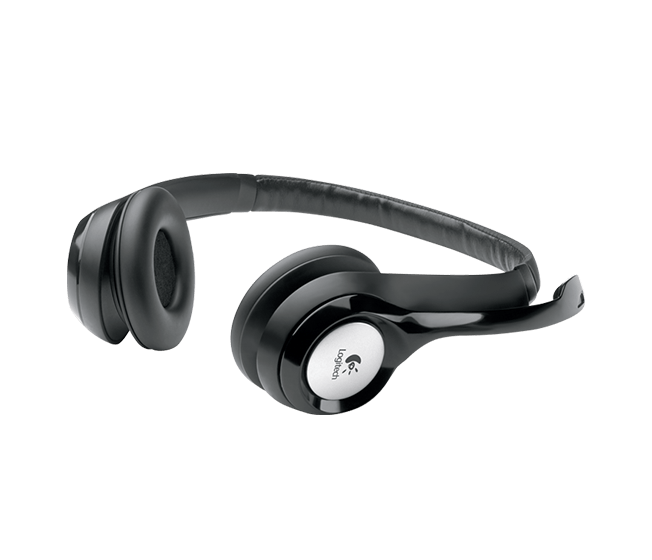 Logitech H390 Stereo Usb Headset 981-000485 Logitech Headsets