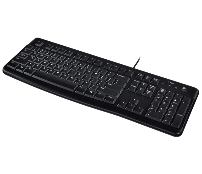 Logitech K120 Usb Keyboard 920-002582 Logitech Input & Peripheral Devices