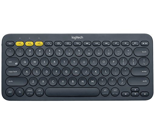 Logitech K380 Multi-Device Bluetooth Keyboard - Black 920-007596 Logitech Input & Peripheral Devices