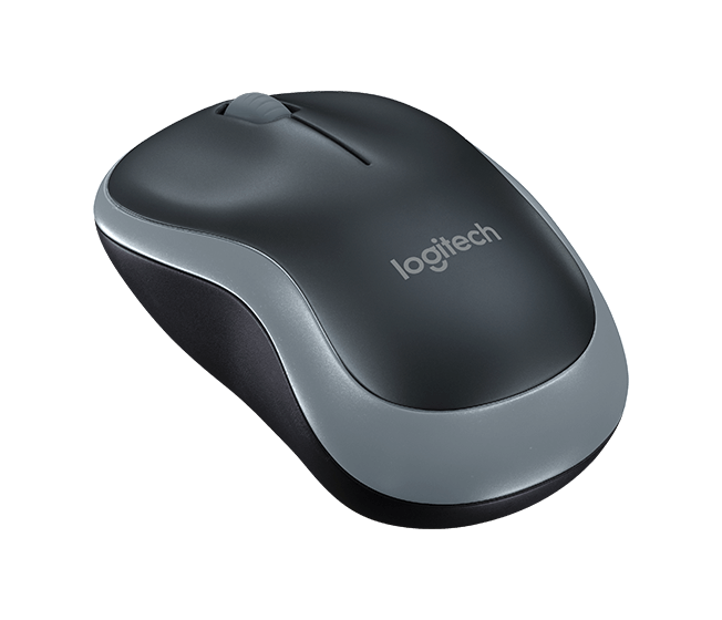 Logitech M185 Wireless Mouse - Grey 910-002255 Logitech Input & Peripheral Devices