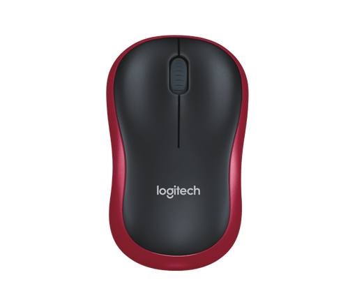 Logitech M185 Wireless Mouse - Red 910-002503 Logitech Input & Peripheral Devices