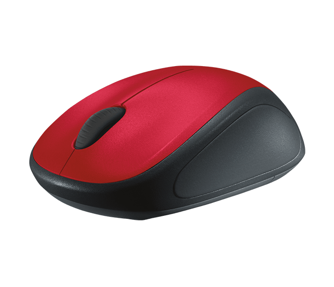 Logitech M235 Wireless Mouse - Red 910-003412 Logitech Input & Peripheral Devices