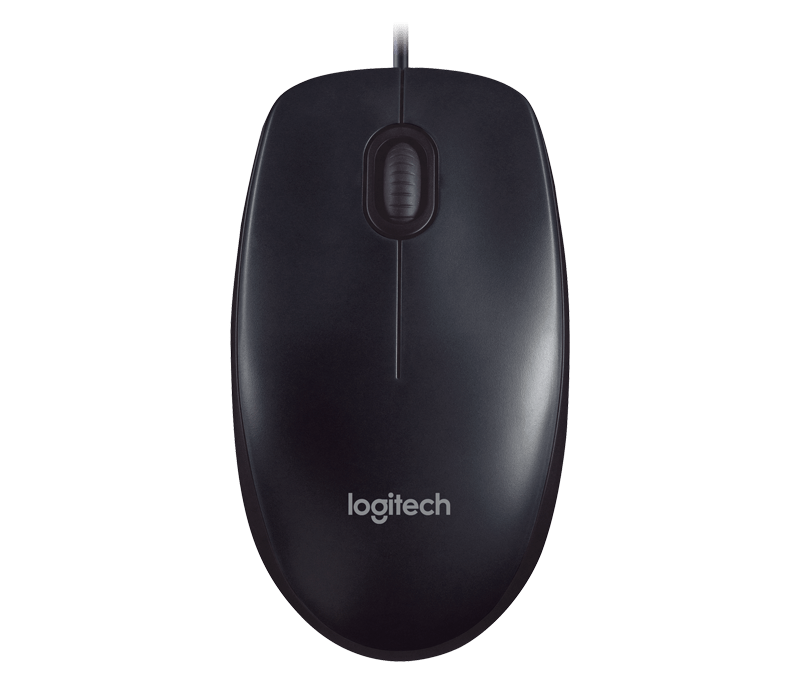 Logitech M90 Wired Usb Mouse 910-001795 Logitech Input & Peripheral Devices