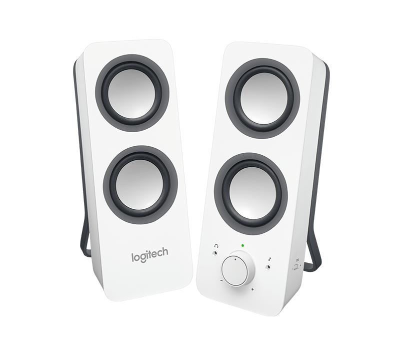 Logitech Z200 Stereo Speakers - Snow White 980-000851 Logitech Speakers