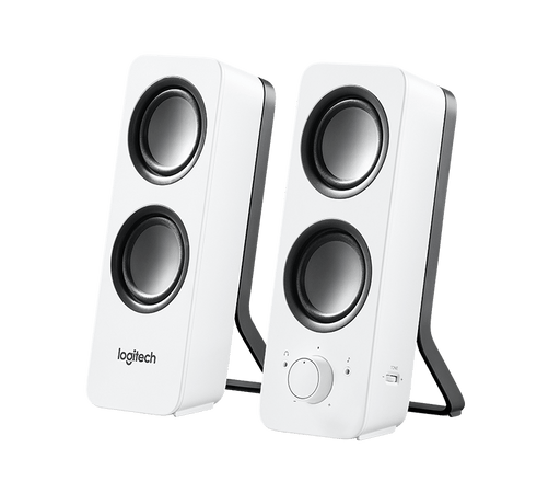 Logitech Z200 Stereo Speakers - Snow White 980-000851 Logitech Speakers