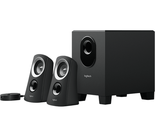 Logitech Z313 Speaker System With Subwoofer 980-000414 Logitech Speakers