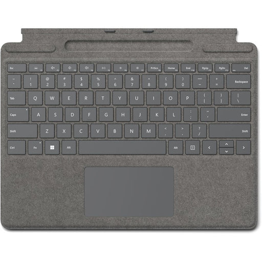 Microsoft Surface Pro 8 Signature Keyboard Type Cover, No Pen - Platinum 8XB-00075 Microsoft Surface Accessories