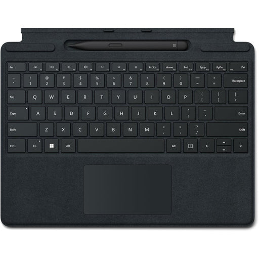 Microsoft Surface Pro 8 Signature Keyboard Type Cover, With Slim Pen 2 - Black 8X8-00015 Microsoft Surface Accessories