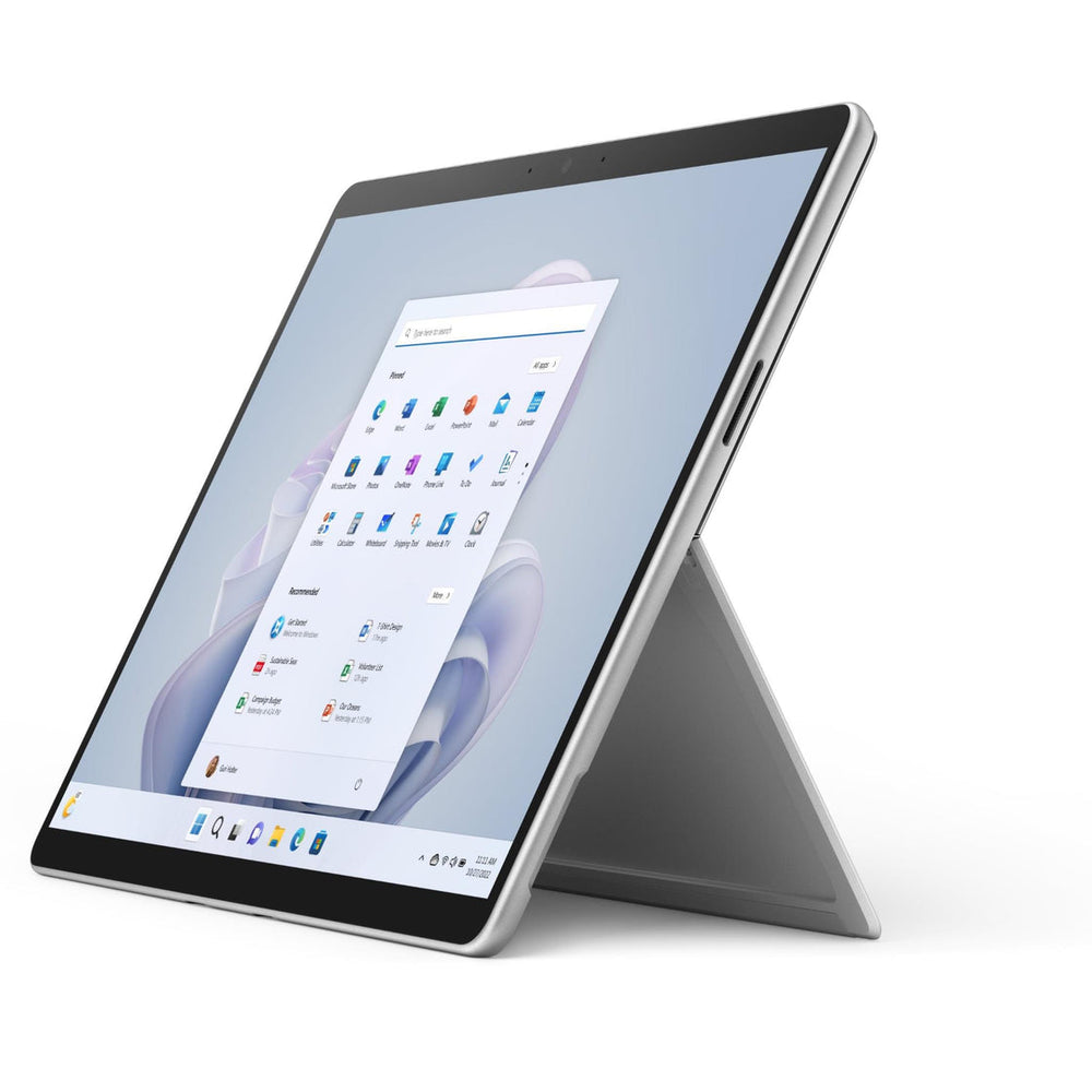 Microsoft Surface Pro 9 for Business - Tableta - Intel Core i5 1245U / 1.6 GHz - Evo - Win 10 Pro - Iris Xe Graphics - 8 GB RAM - 128 GB SSD - 13" pantalla táctil 2880 x 1920 @ 120 Hz - 802.11a/b/g/n/ac/ax (Wi-Fi 6E) - platino - S1P-00002 