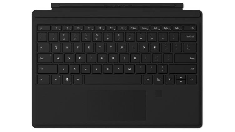 Microsoft Surface Pro Signature Keyboard Type Cover W/ Fingerprint Reader- Black GKG-00015 Microsoft Surface Accessories