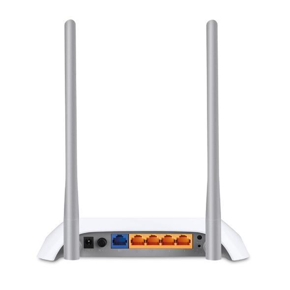 TP-LINK 300MBPS 3G/4G WIRELESS-N ROUTER, LAN(4), USB(1), ANT(2)- 3YR WTY TL-MR3420 TPLINK Modems & Routers